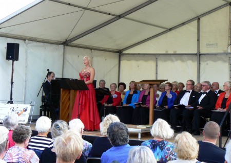 En hier had Karin een solo
